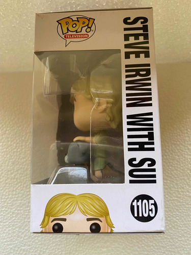 Funko Pop Steve Irwin With Sui 1105 Australia Zoo