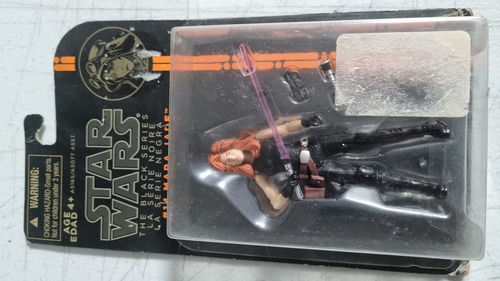 Figura Mara Jade Black Series #14 Año 2013 Empaque Maltratad
