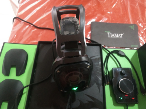 Kit Razer Tiamat 7.1 V1 Mais Teclado Deathstalker Exper