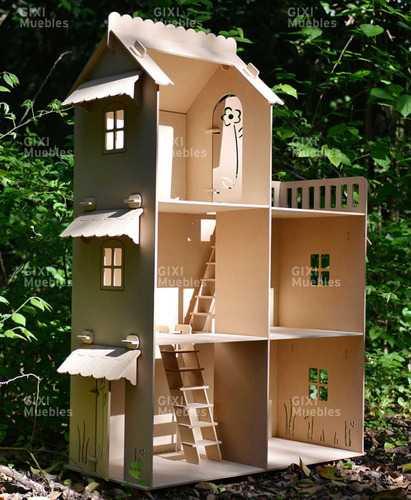 Casita De Muñecas Gigante 1,30 Mts - Envíos A Todo El País