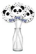 Comprar Kit Imprimible Cake Topper Panda Nene Adorno Torta