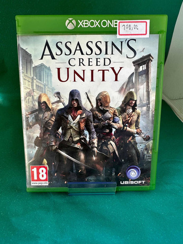 Assassins Creed Unity Xbox One Mídia Física Original