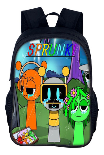 Nueva Mochila Estampada Rhythm Box
