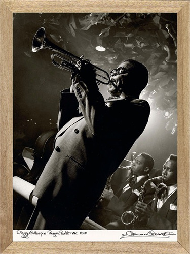 Jazz  Dizzy Gillespie  , Cuadro, Música, Poster       P417
