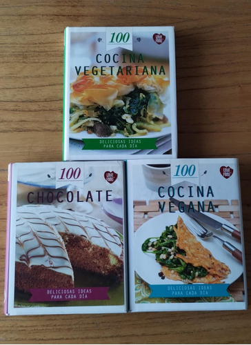 Libros De Cocina - Vegana/vegetariana/chocolate