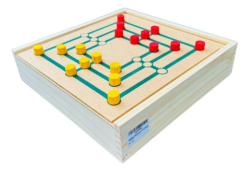 Conjunto Jogos De Mesa 5x1 Xadrez, Dama, Ludo, Trilha, Jogo