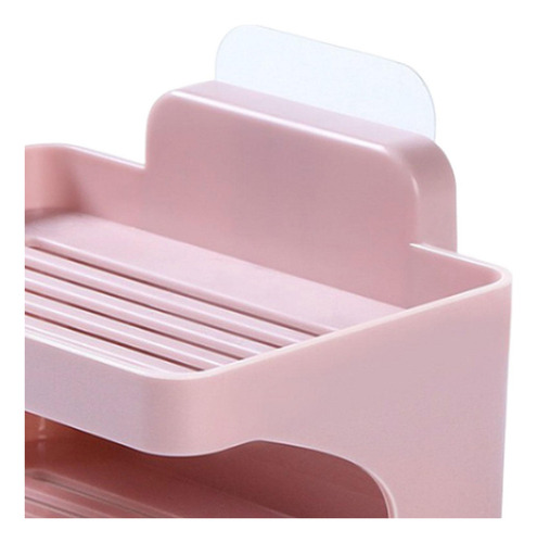 Soporte De Jabón Jabonera De Doble Capa Jabonera Para Baño