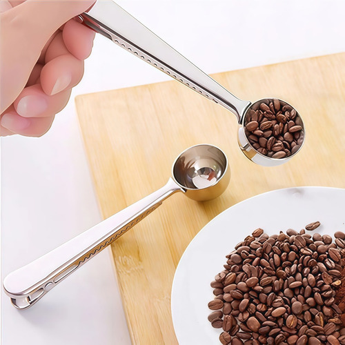 Cuchara De Café Multifuncional De Acero Inoxidable De 8 Piez