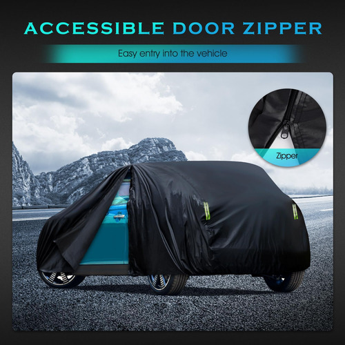 Cubierta De Automóvil Impermeable Todo Clima Las Cubiertas