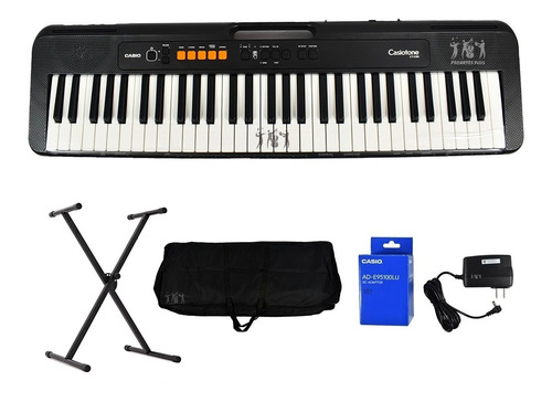 Teclado Casio Ct-s100 +base+estuche Lona + Adapt Ad-e95100lu