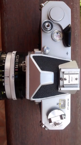 Camera Nikon Nikomat + Lente 50mm 1.4 Ai - Lindo Conjunto!