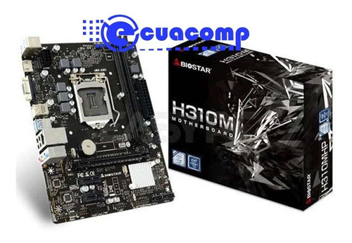 Mainboard Biostar H310mhp 1151 8va 9na Gen Ddr4 Hdmi Vga Ps2