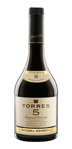 Imagen 1 de 1 de Brandy Torres 5 Botella De 700ml