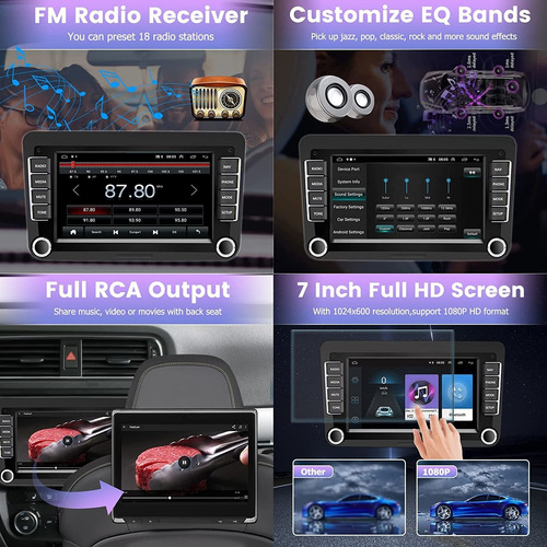 Android Car Stereo With Wireless Apple Carplay Android Auto