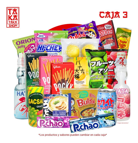 Caja De Dulces 18pz (asiáticos, Japoneses , Coreanos) Caja 3