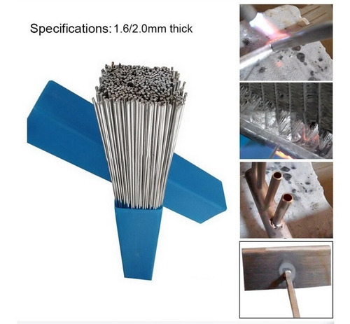 Imagen 3 de 5 de Varilla Para Soldar Aluminio 2 Mm Con Fundente, 10 X950$