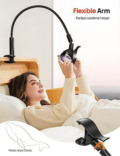 Soporte De Teléfono Aomiker Para Cama - Brazo Flexible 38