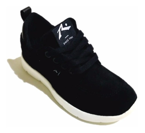 Zapatillas Infantiles Rusty Gwen Black Suede 12323 Cne. 