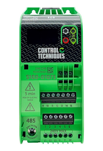 Variador De Frecuencia Control Techniques S100 3 Hp 220v