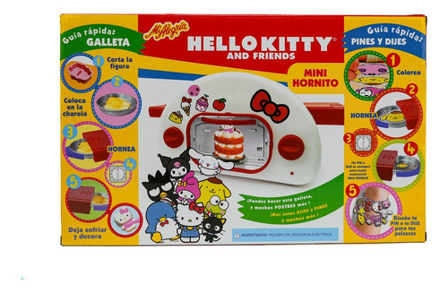 Hornito Hello Kitty Mi Alegría Hornea Y Decora Tus Postres Hornito Hello Kitty