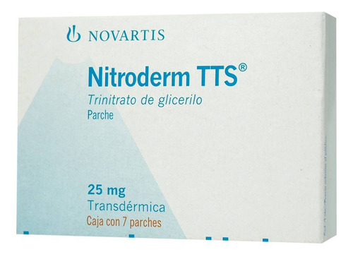 Nitroderm tts Nitroderm Tts 25 Mg Caja C/7 Parches - Novartis pharma ag