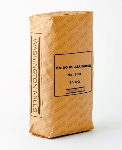 Óxido De Aluminio Café Americano No. 100 Saco De 25 Kgs
