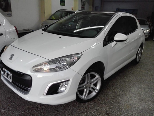 Peugeot 308 1.6 Hdi Feline 115 Blanco, Año 2012, 5 Puertas