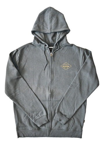 Polerón Quiksilver Gris