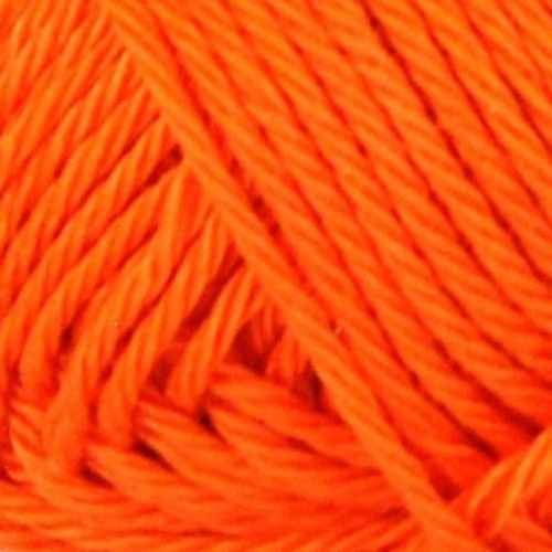 Catona 50g Hilo De Algodón Mercerizado (189 Naranja Re...