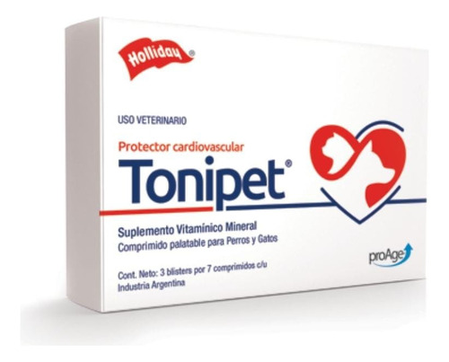 Tonipet Holliday 21 Tabs Cardioprotector Protector Cardiovas