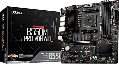 B550m Pro-vdh Wifi Proseries - Placa Base (amd Am4, Ddr4