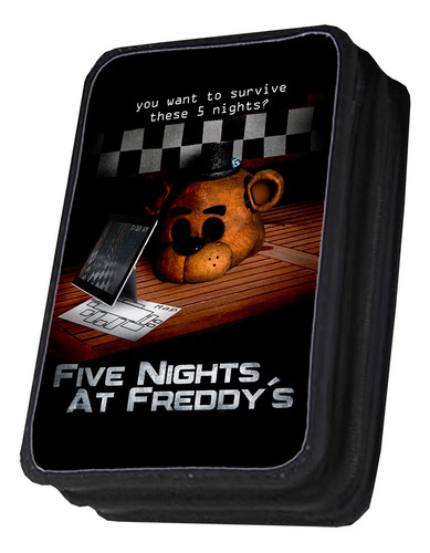 Cartuchera 2 Pisos Five Nights At Freddys Fnaf Juego