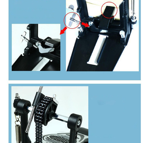 Pedal De Un Solo Pie, Pedal De Práctica Portátil,