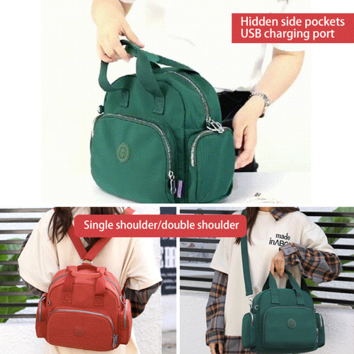 Mochila Bandolera Multifuncional, Flexible Y Resistente