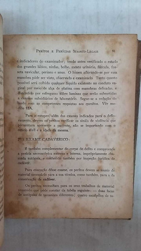 Peritos Perícias Médico-legais Guia Prático Medicina Legal (Usado)
