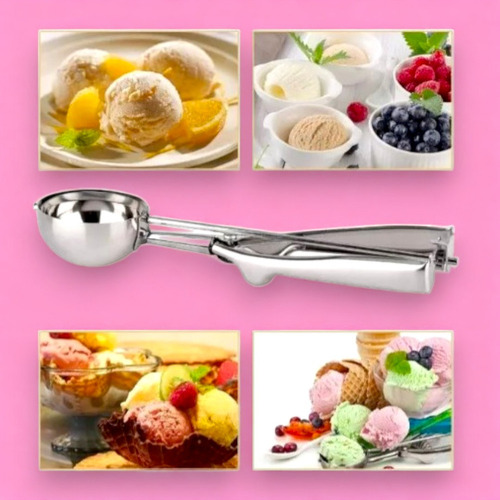 4 Pcs Cuchara Para Helado Bolas Feria Nieve Dispensador