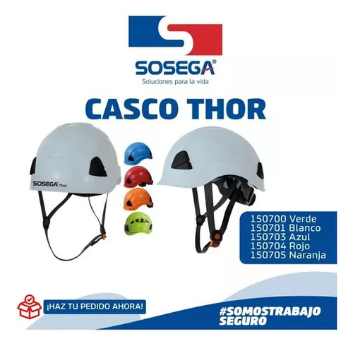 Casco Thor De Rescate Ref: 150703 Sosega