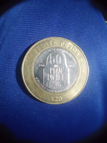 Moneda De 20 Pesos Plan Dn-lll