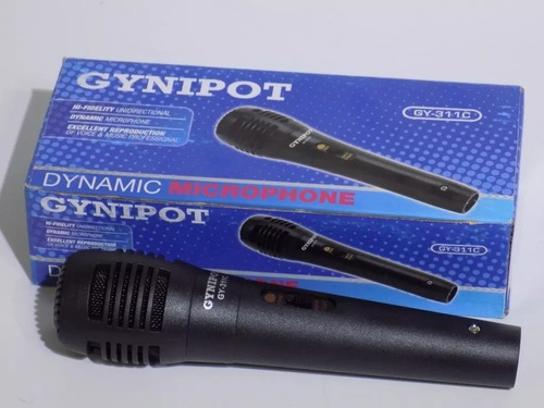 Microfono Dynamic Gynipot 311c Fidelidad Sonido Profesional | Mercado Libre