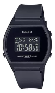Reloj Casio Lw-204 Digital Mujer Retro Classic Vintage Malla A Bisel 1b Fondo 1b