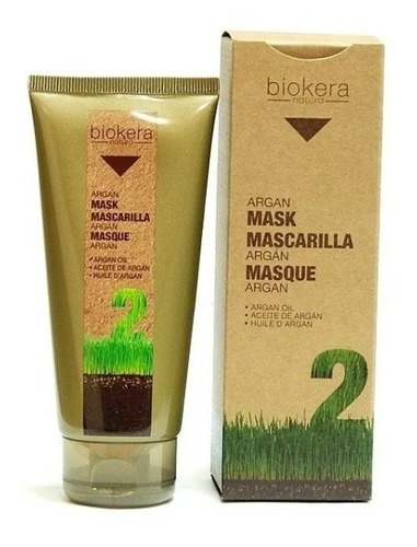 Salerm Biokera Natura Mascarilla Argán 200ml | MercadoLibre