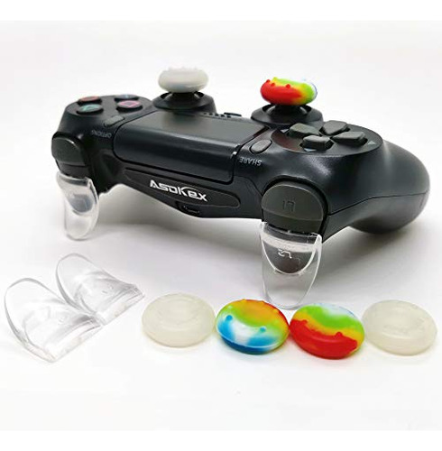 Pack De Extensores L2 R2 Y Accesorios Para Controlador Ps4
