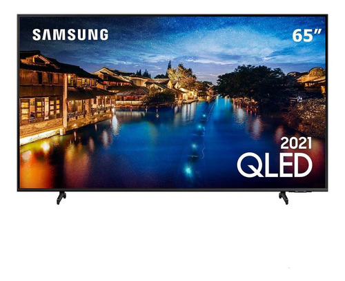 Imagem 1 de 11 de Smart Tv Qled 65 Samsung Qn65q60aagxzd, 4k Uhd Hdr Wi-fi, 2