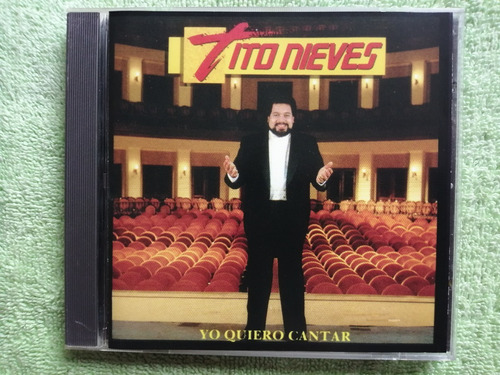 Eam Cd Tito Nieves Yo Quiero Cantar 1989 Su Segundo Album 