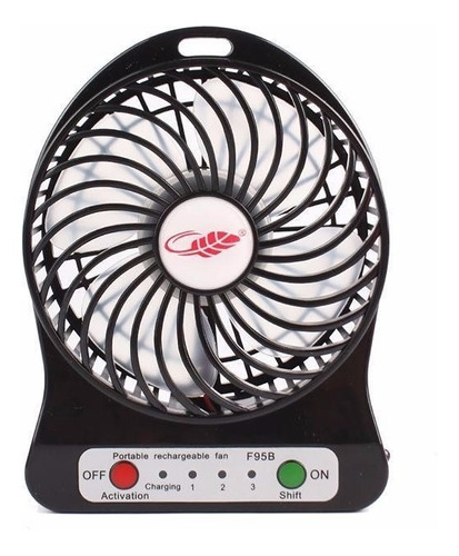 Mini Ventilador Usb Escritorio Portatil Recargable 18650