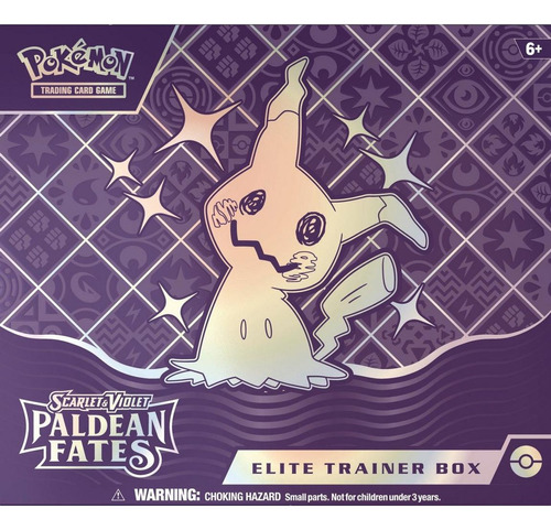 Pokemon Tcg Paldean Fates - Elite Trainer Box Mimikyu Inglés