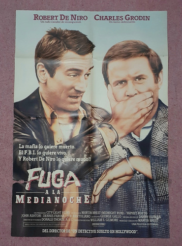 Midnight Run - Fuga A La Medianoche Poster Afiche Origi Cine