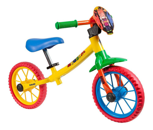 Bicicleta Infantil Caloi Sem Pedais Aro 12 Balance Bike Cor Colorido