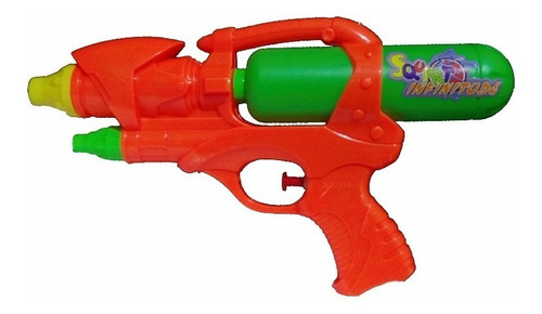 Imagem 1 de 1 de 10 Pistolas Arma Arminha Lança Água Brinquedo Piscina Oferta