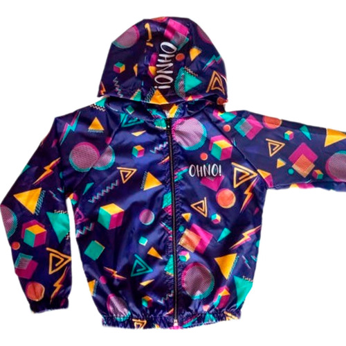 Exclusiva Campera Rompeviento Infantil Impermeable Oh No!